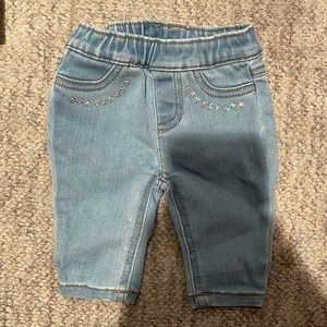 (15for$10) 4 pairs of baby girl pants